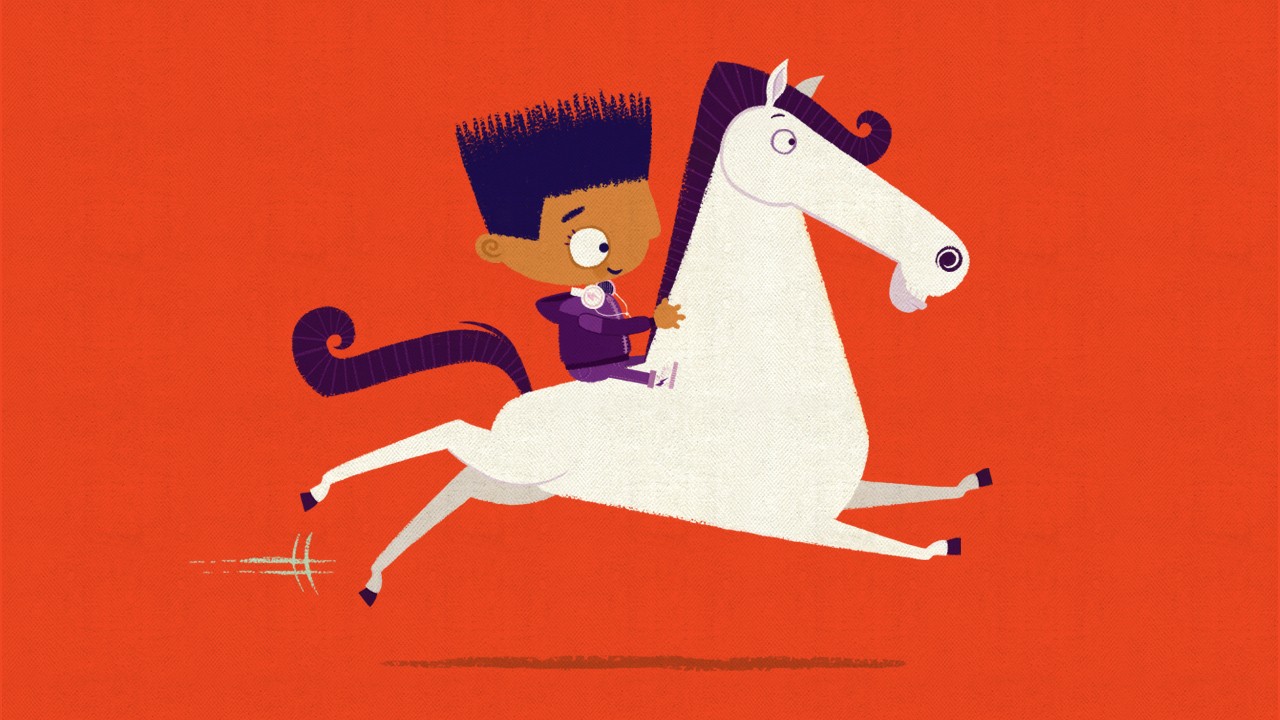 Rueben and the horse